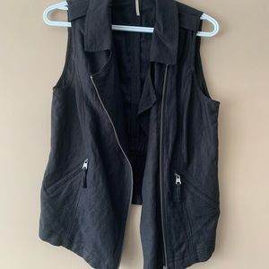 Temperance Light Black Vest - Small